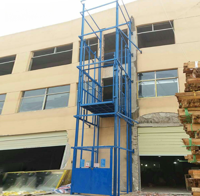 石家庄建材厂室外物料提升